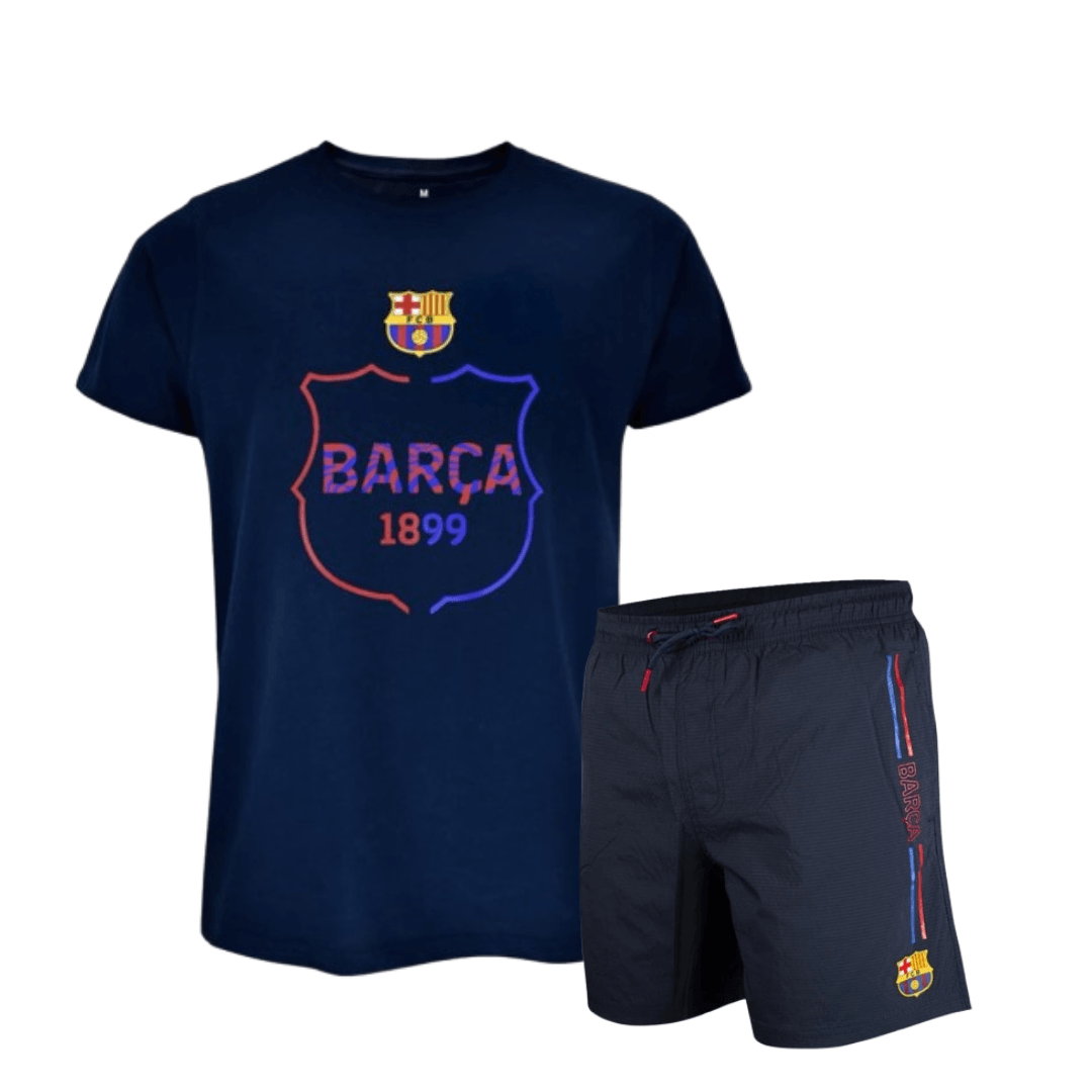 A Barça 2023-2024-es nyári szettje - kék-szürke