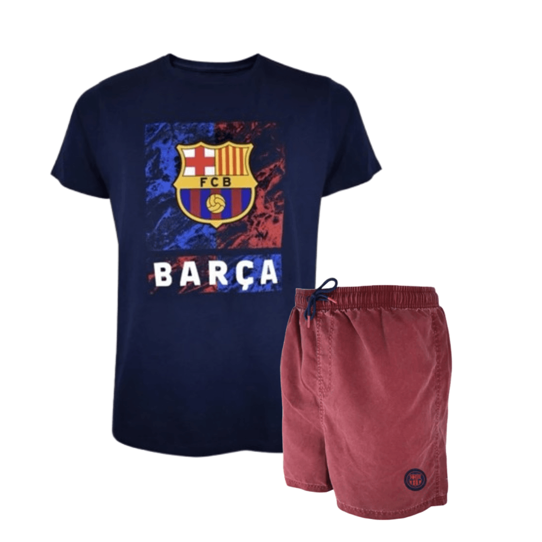 A Barça 2023-2024-es nyári szettje - kék-szürke