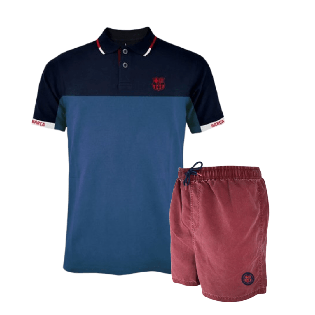 A Barça 2023-2024-es nyári szettje - kék-szürke