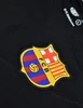 A Barça fergeteges, fekete edzőmeze - 2XL