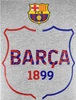 Az FC Barcelona 2025-26-os szurkolói pólója - szürke - L