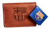 FC Barcelona dombornyomott barna kártyatartó