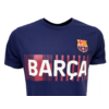 Kép 2/5 - A Barça címeres, 2021-22-es gyerek pólója, kék - 6 éves