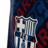 Kép 4/8 - Sötétkék, címeres Barcelona kapucnis pulóver - S