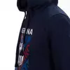 Picture 5/8 -Dark blue Barcelona hoodie with crest - XL