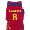 Kép 2/3 - Andrés Iniesta - Barçás legenda zokni, piros