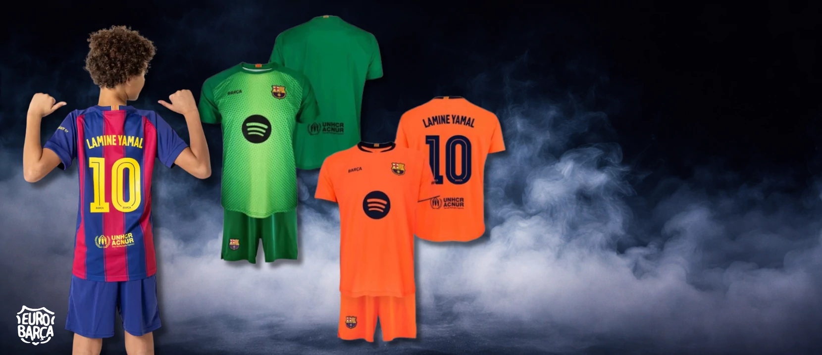 Barcelona Gyerek futball mez szettek