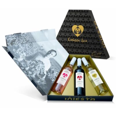 Iniesta: red wine selection in premium gift box