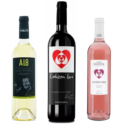 Iniesta: 3-pack of assorted wines