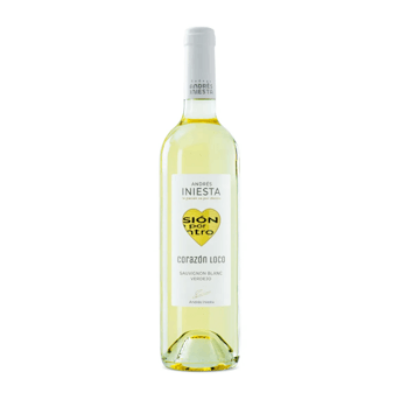 Iniesta Corazón Loco Blanco white wine - 2022