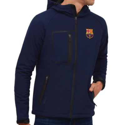 A Barça utcai softshell kabátja