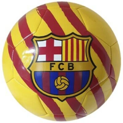 Barça football with pompom