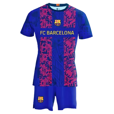 FC Barcelona 21-22 3. számú gyerek szurkolói mez szerelés, replika