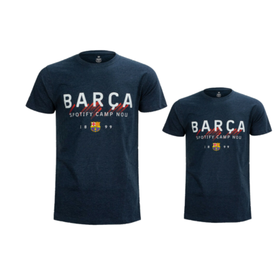 Barça father and son T-shirt pack