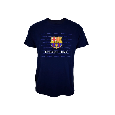 Minimalista, tengerkék Barça póló