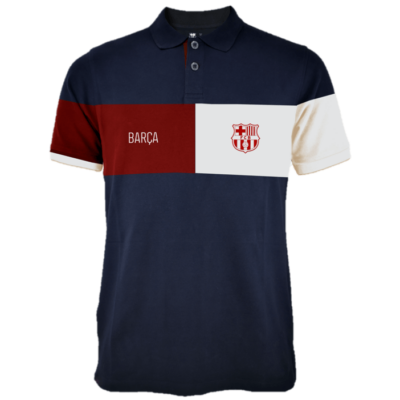Barça tricolour polo shirt