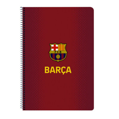 A4 Barça spiral notebook