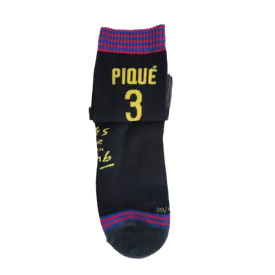 Piqué - Barçás legenda zokni, fekete