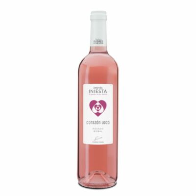 Iniesta: Corazón Loco Rosado rosé wine - 2021