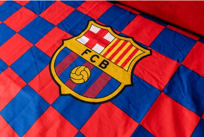 Kockás Barcelona lepedő