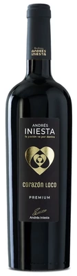 Iniesta: Corazón Loco Premium vörösbor  - 2017