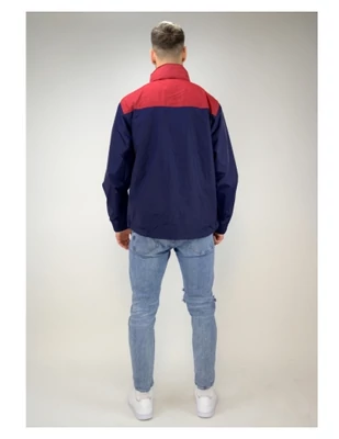 A prémium gránátvörös-kék Barçás széldzseki