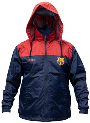 A prémium gránátvörös-kék Barçás széldzseki