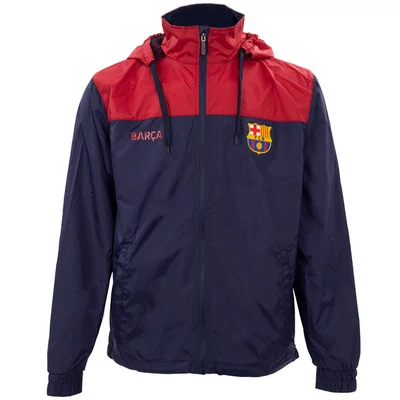 A prémium gránátvörös-kék Barçás széldzseki