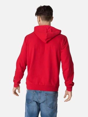 Magyar válogatott piros kapucnis pulóver - 2XL