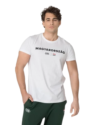 Lehengerlő magyar válogatott szurkolói póló - fehér - M