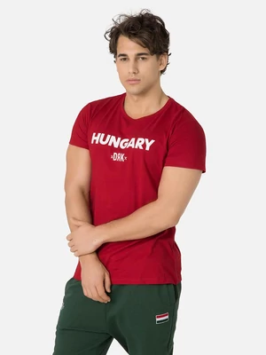 Magyarország hivatalos válogatott póló - piros - M