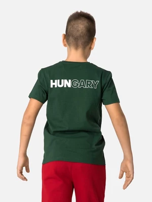 Hivatalos magyar válogatott szurkolói póló - gyerek, zöld - 12 éves