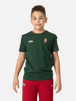 Hivatalos magyar válogatott szurkolói póló - gyerek, zöld - 12 éves