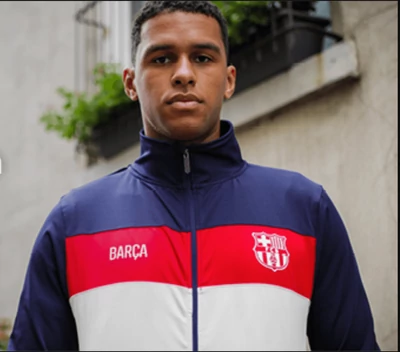 Trikolor Barcelona melegítő szett - 2XL