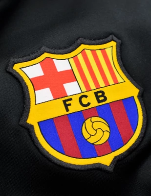 A Barcelona fekete gyerek melegítő szett