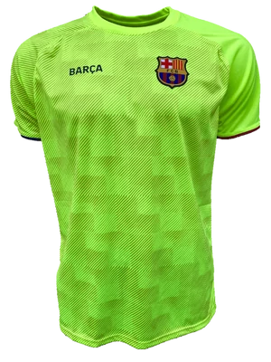 A Barça fergeteges, neon sárga edzőmeze - L