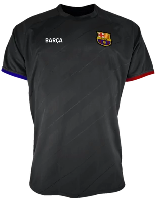 A Barça fergeteges, fekete edzőmeze