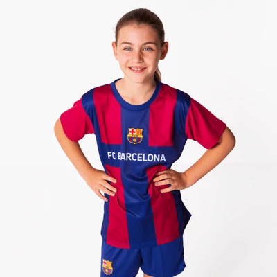 FC Barcelona 23-24 gyerek szurkolói mez szerelés, hazai, replika