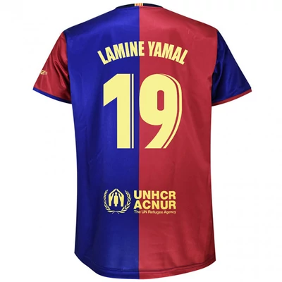 FC Barcelona 24-25 prémium hazai szurkolói mez, replika - Lamine Yamal 19 - XL
