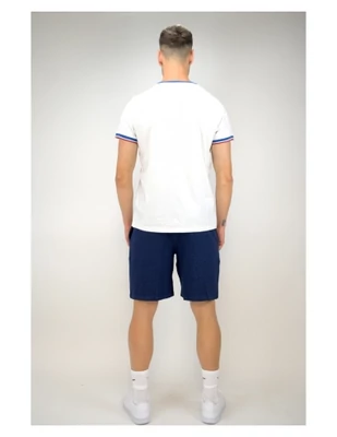 Elegáns, minimalista Barçás póló - fehér - XL