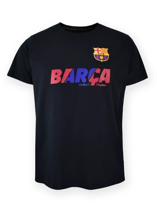FC Barcelona fekete felnőtt póló