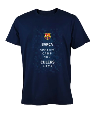 Fergeteges, tengerkék Barcelona póló - XL