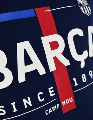 Barça 2024-2025-ös, fekete, apa-fia póló csomag
