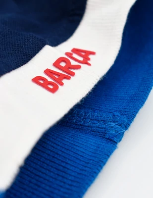 Minimalista Barçás galléros póló