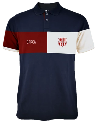 A Barça trikolor galléros pólója