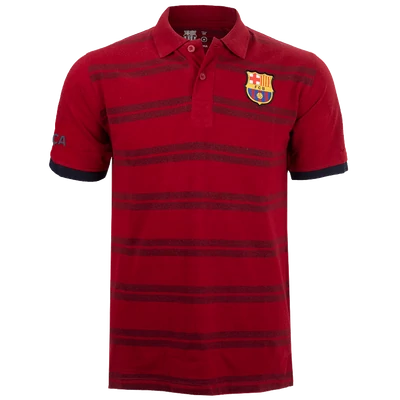 A Barcelona gránátvörös galléros pólója
