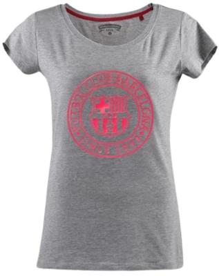 A Barça rózsaszín címeres pólója - XL