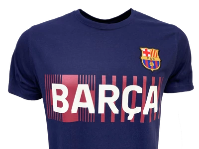 A Barça címeres, 2021-22-es gyerek pólója, kék - 6 éves