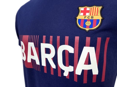 A Barça címeres, 2021-22-es gyerek pólója, kék - 6 éves