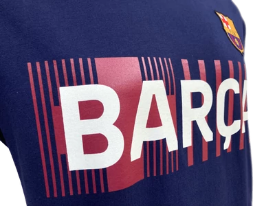 A Barça címeres, 2021-22-es gyerek pólója, kék - 6 éves